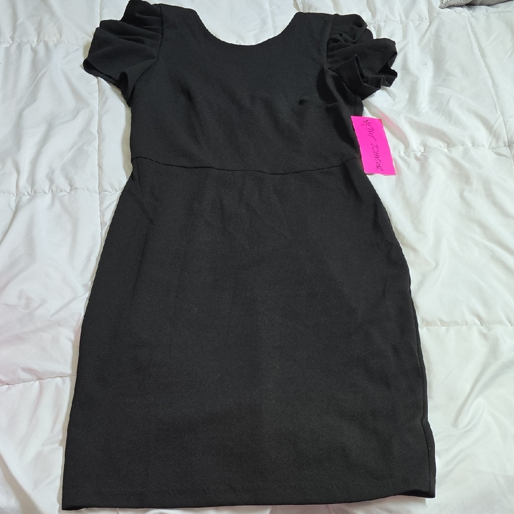 Betsey Johnson Black Mini Dress